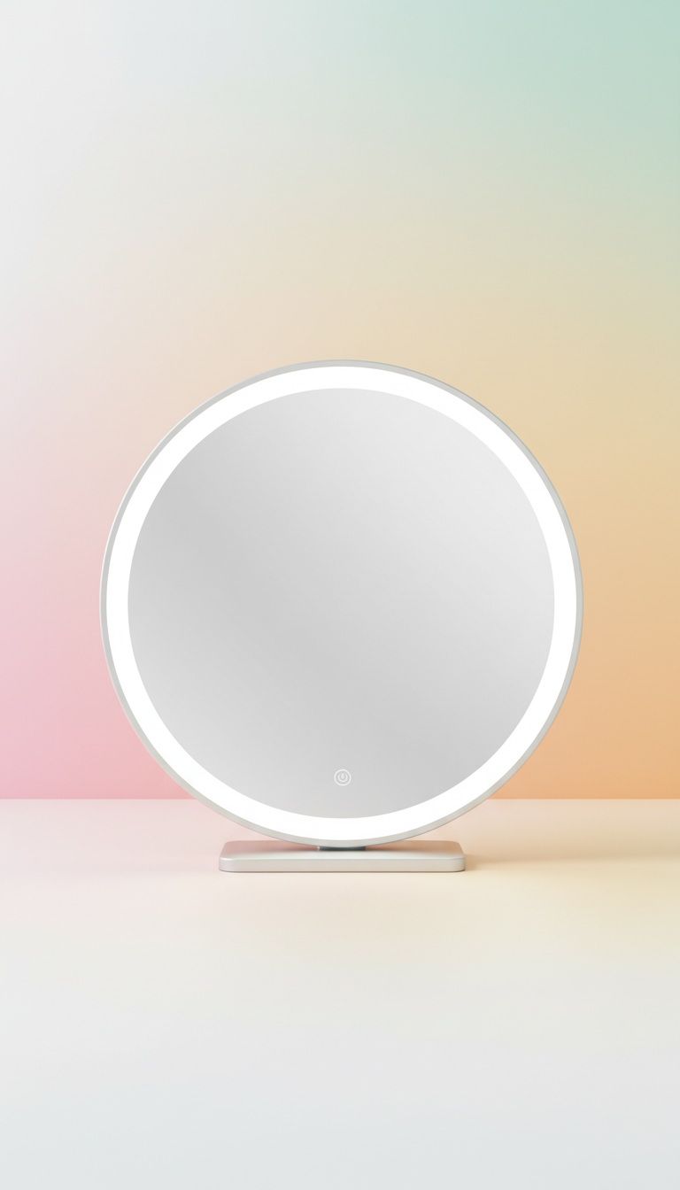 LED Vanity Mirror with Touch Controls