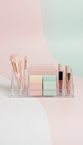 Acrylic Makeup Organizer with Compartments