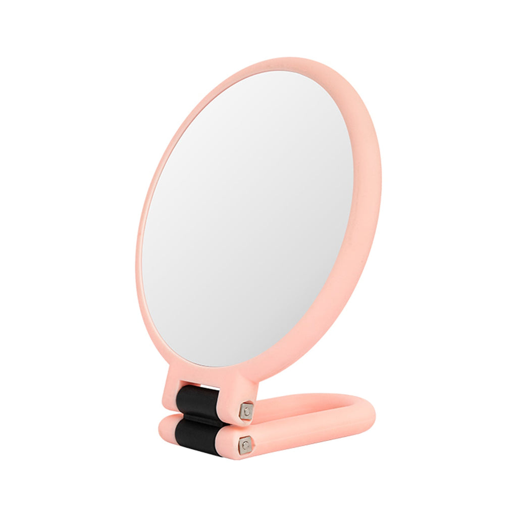 Mber Foldable Handheld Makeup Mirror with 2-Sided 1X 10X Magnifying Mirror