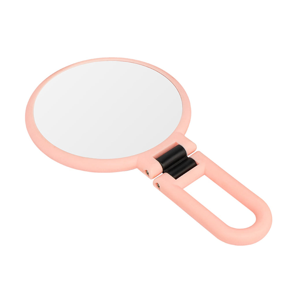 Mber Foldable Handheld Makeup Mirror with 2-Sided 1X 10X Magnifying Mirror