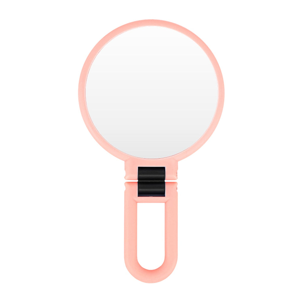 Mber Foldable Handheld Makeup Mirror with 2-Sided 1X 10X Magnifying Mirror