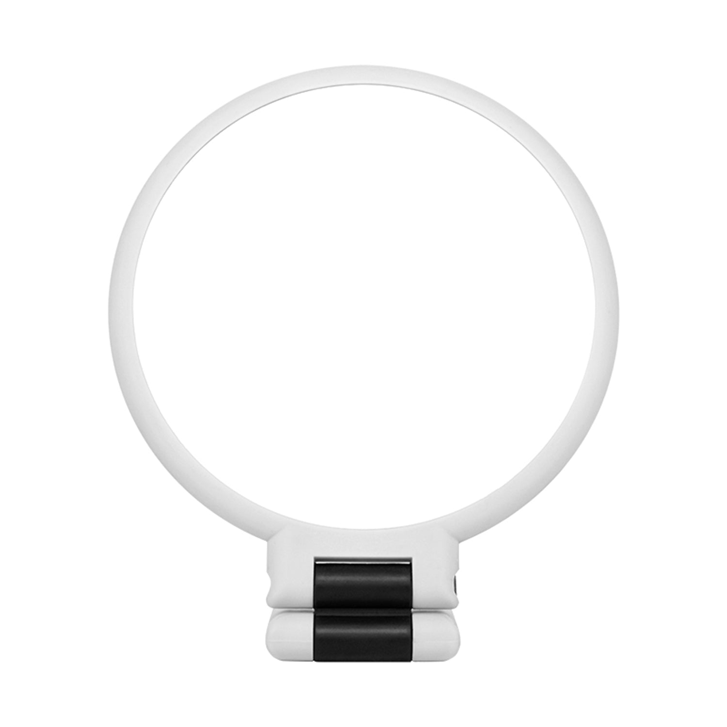 Mber Foldable Handheld Makeup Mirror with 2-Sided 1X 10X Magnifying Mirror
