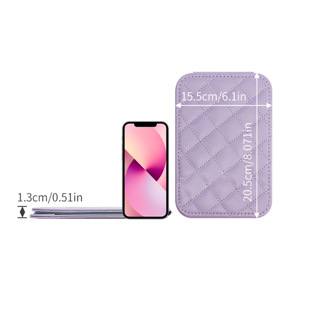 Mber Foldable Travel Makeup Mirror for Makeup, Purple