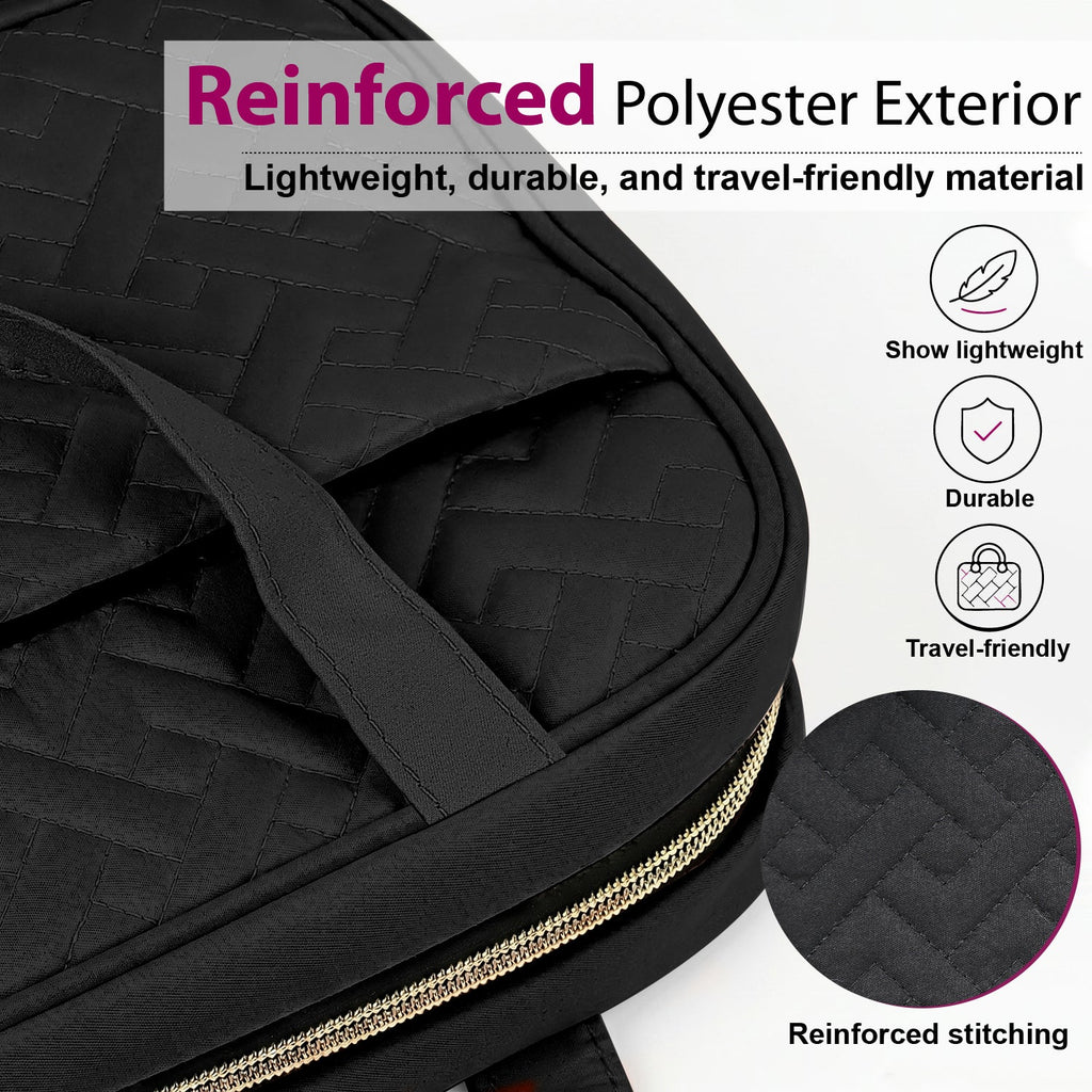 Mber Hanging Travel Toiletry Bag, Pink